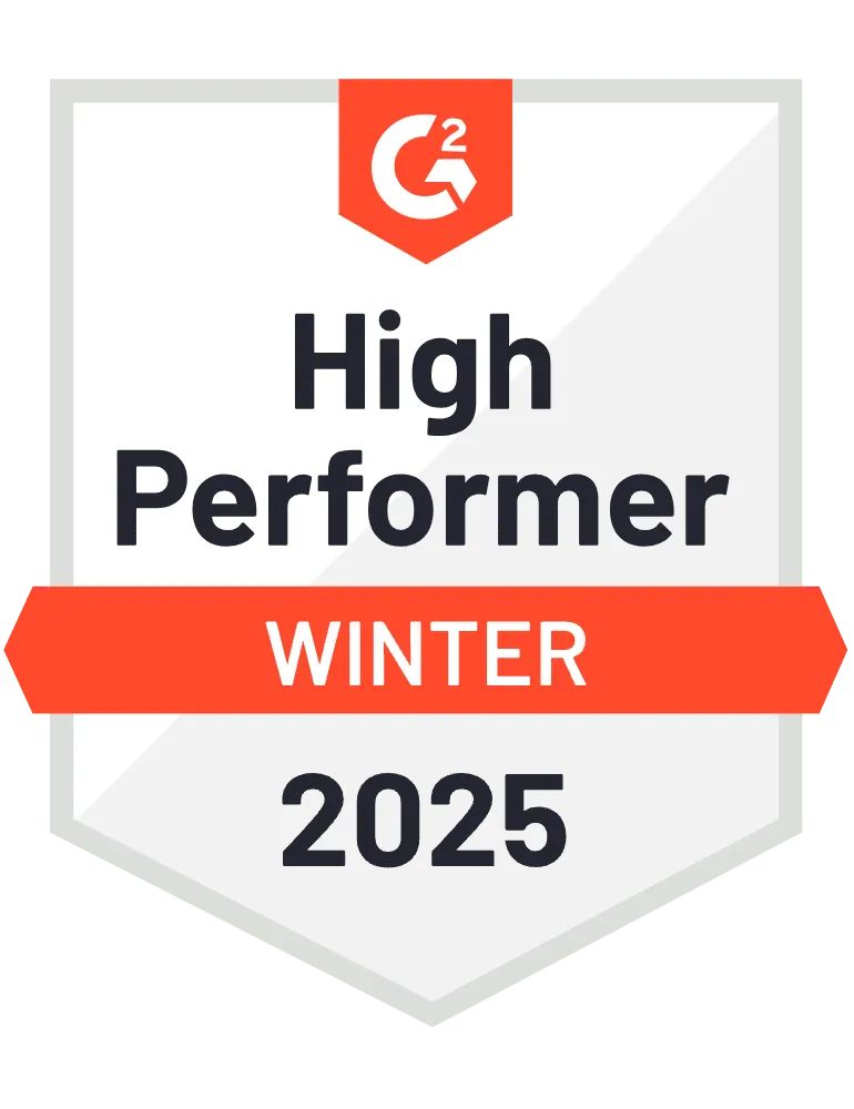 G2 High Performer, Field Service Management