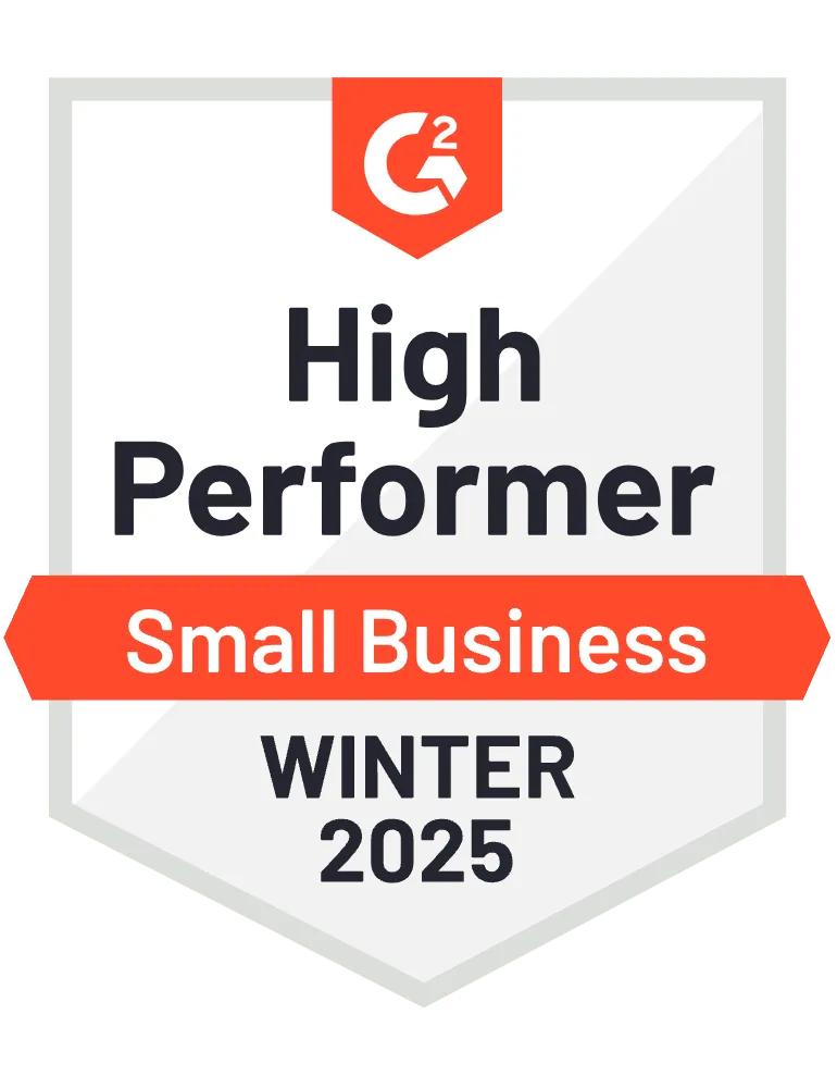 G2 High Performer, gestión de servicios de campo, pequeñas empresas