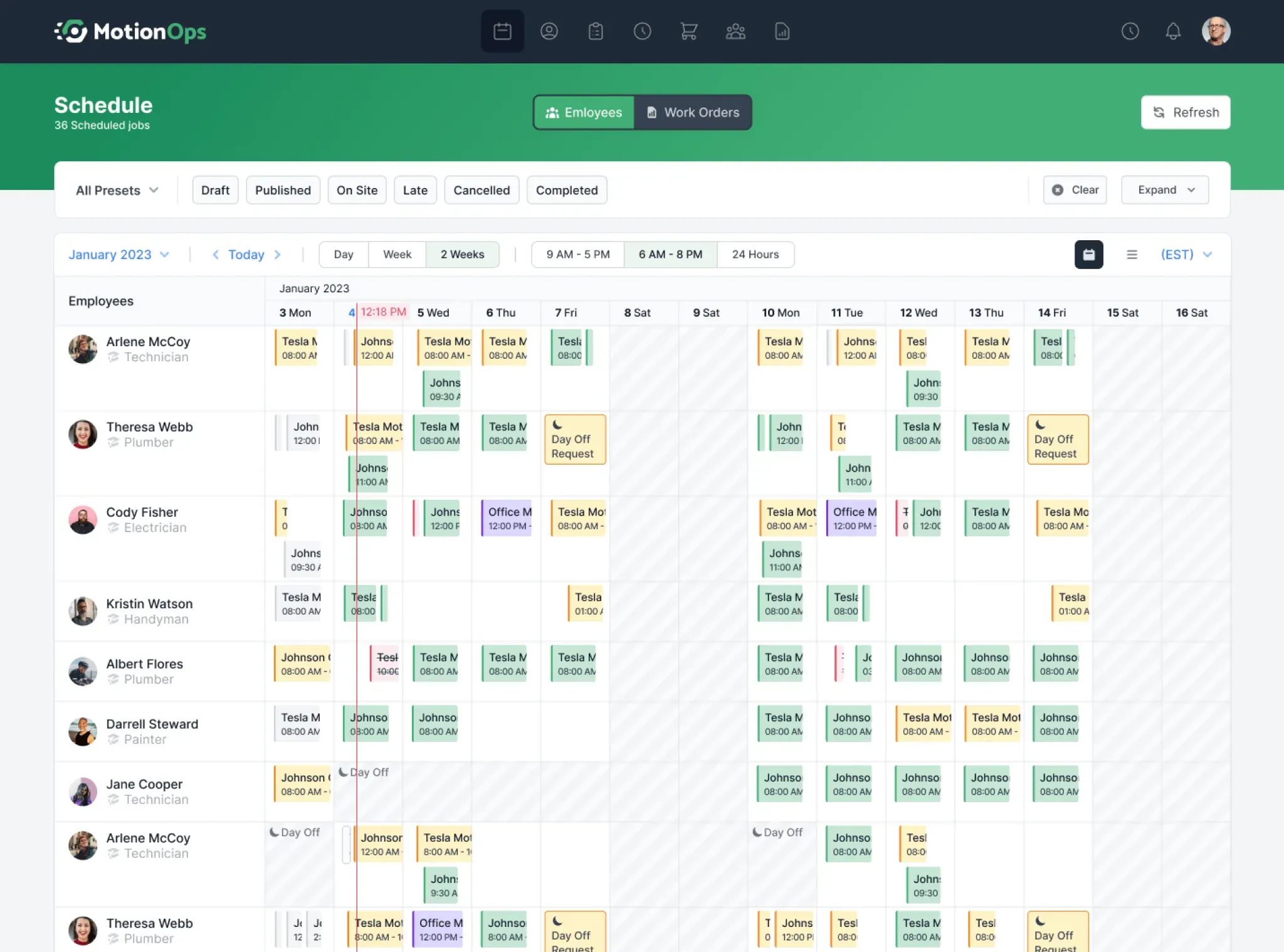 Scalable Scheduling